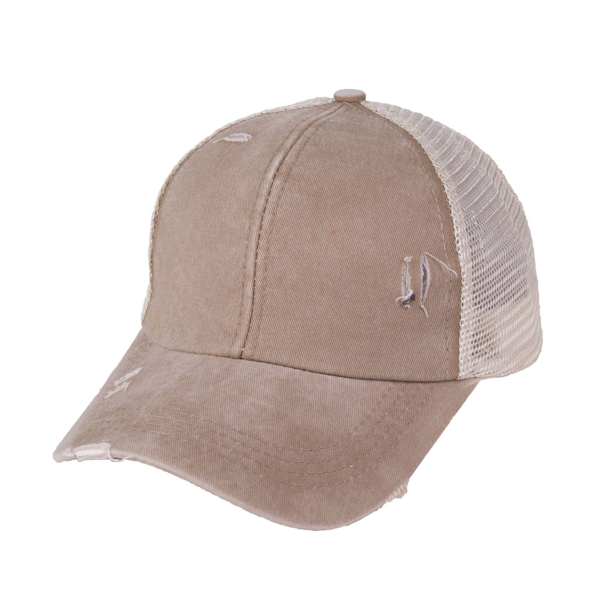 old style ponytail baseball caps