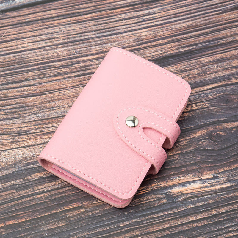 Men And Women Light-weight Thin Simple Leather Document Package
