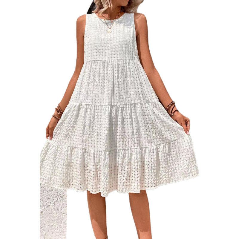 Elegant And Fashionable Little White Dress