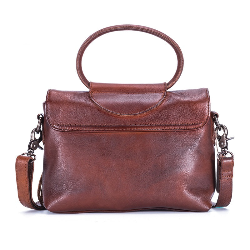 New vegetable tanned leather handbags