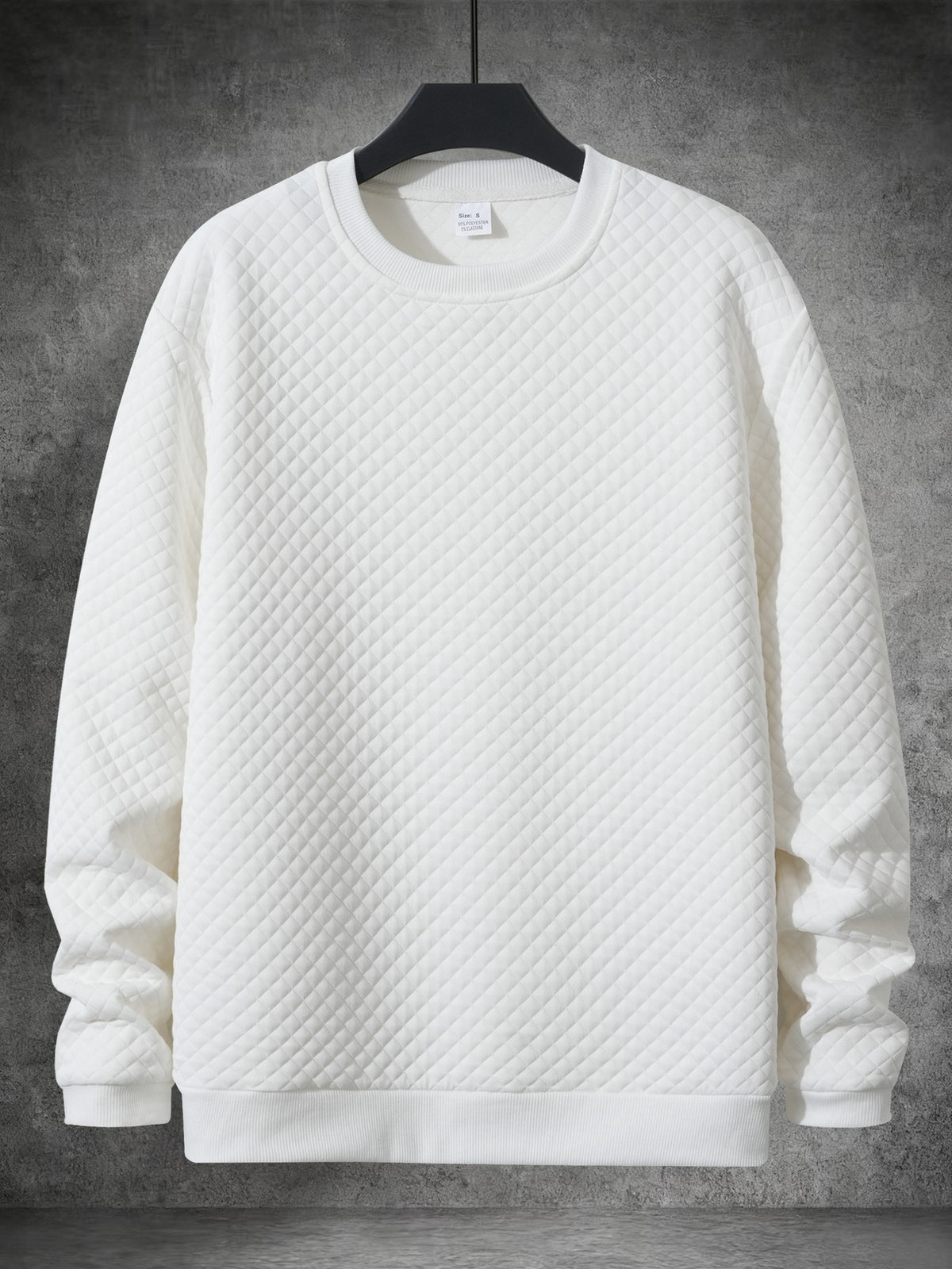 Crew-neck Base-layer Top Men's Casual Hoodie