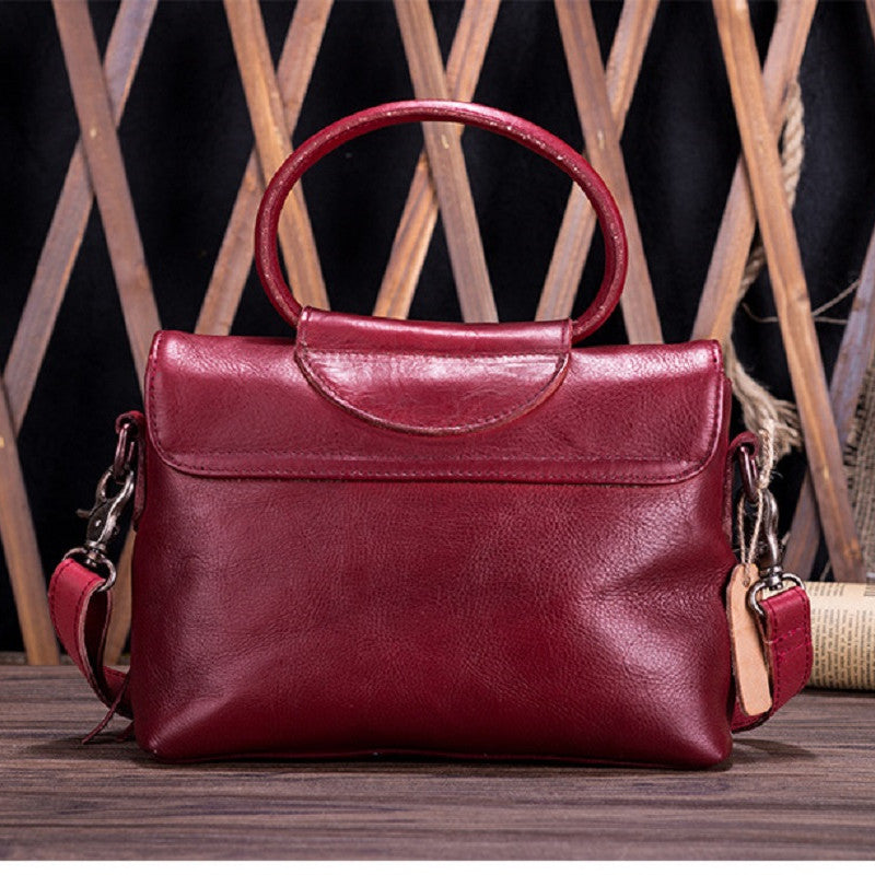 New vegetable tanned leather handbags