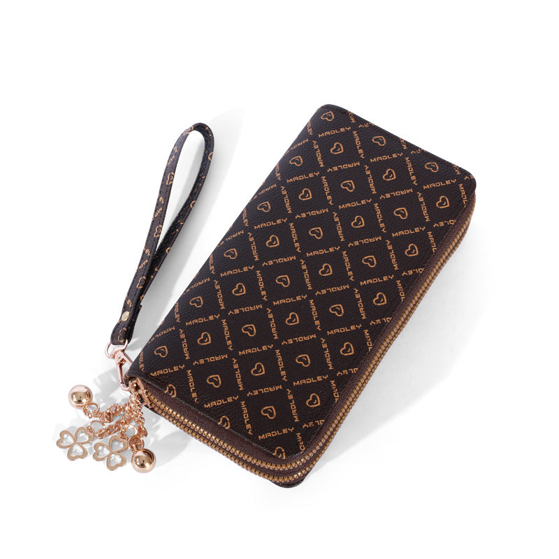 Women's Hand Holding Casual Double Zip Large-capacity Wallet