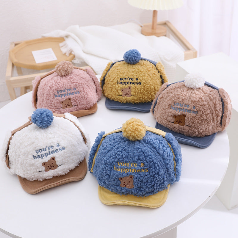 Children's And Boys' Cashmere Baseball Caps