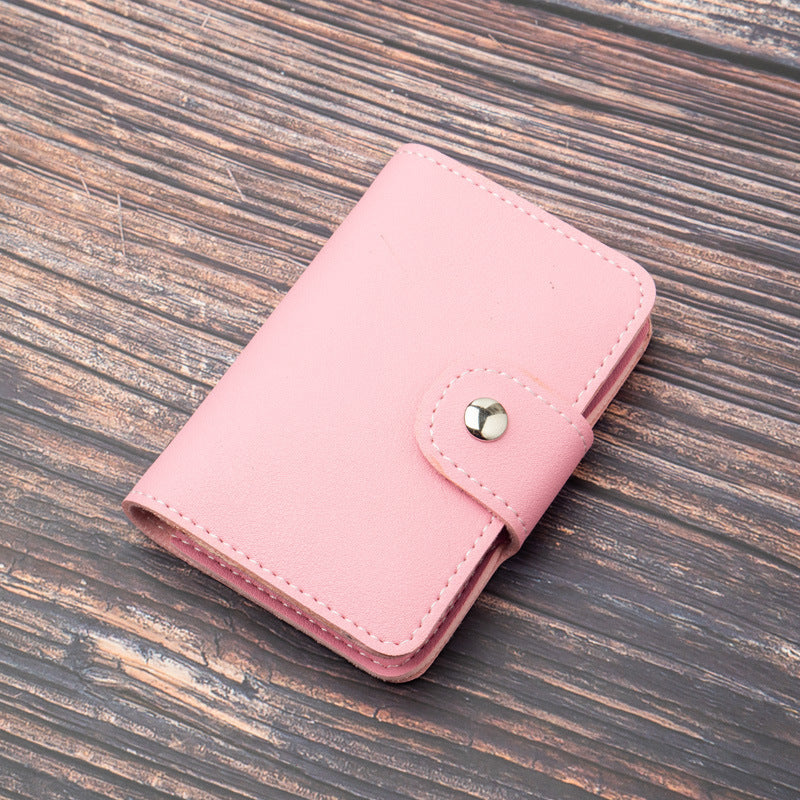 Men And Women Light-weight Thin Simple Leather Document Package